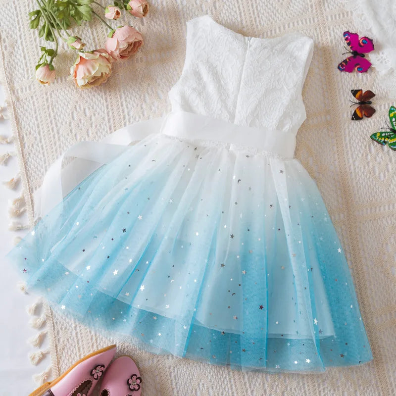 Kids Girls Tutu Princess Dresses for Birthday Party