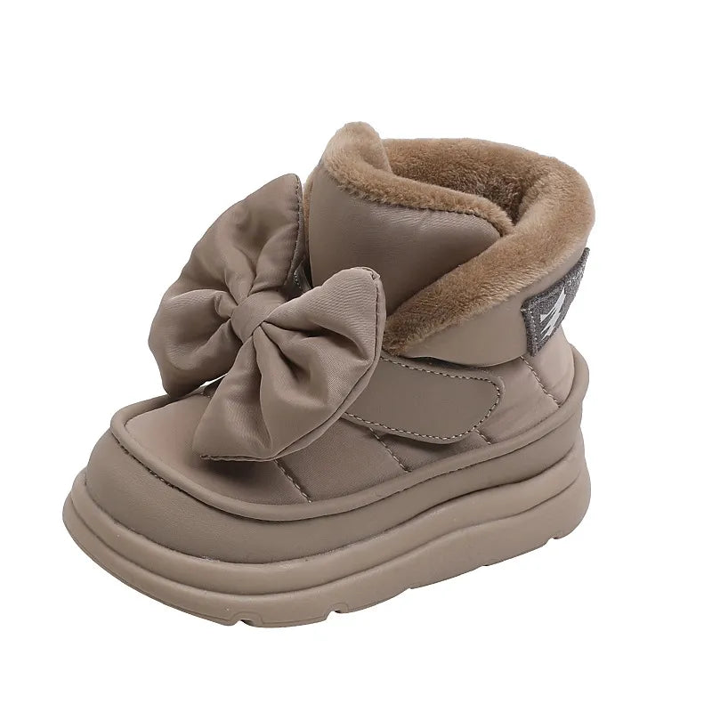 Soft Bottom Winter Plush Warm Baby First Walker childrensterritory