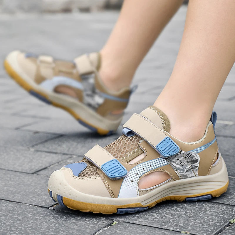 Sock Style Durable Rubber Sole Kids Boys And Girls Sandals