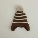 Cartoon Bear Ear Protection Knitted Hat for Toddler Boys Girls childrensterritory
