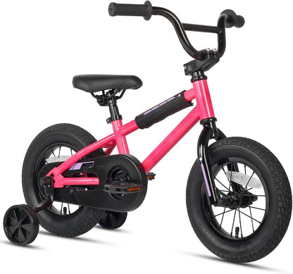 Kids BMX Style Bicycle with Training Wheels &amp; Coaster Brake childrensterritory