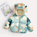 Baby/Kids Dinosaur & Floral Print Hooded Jackets