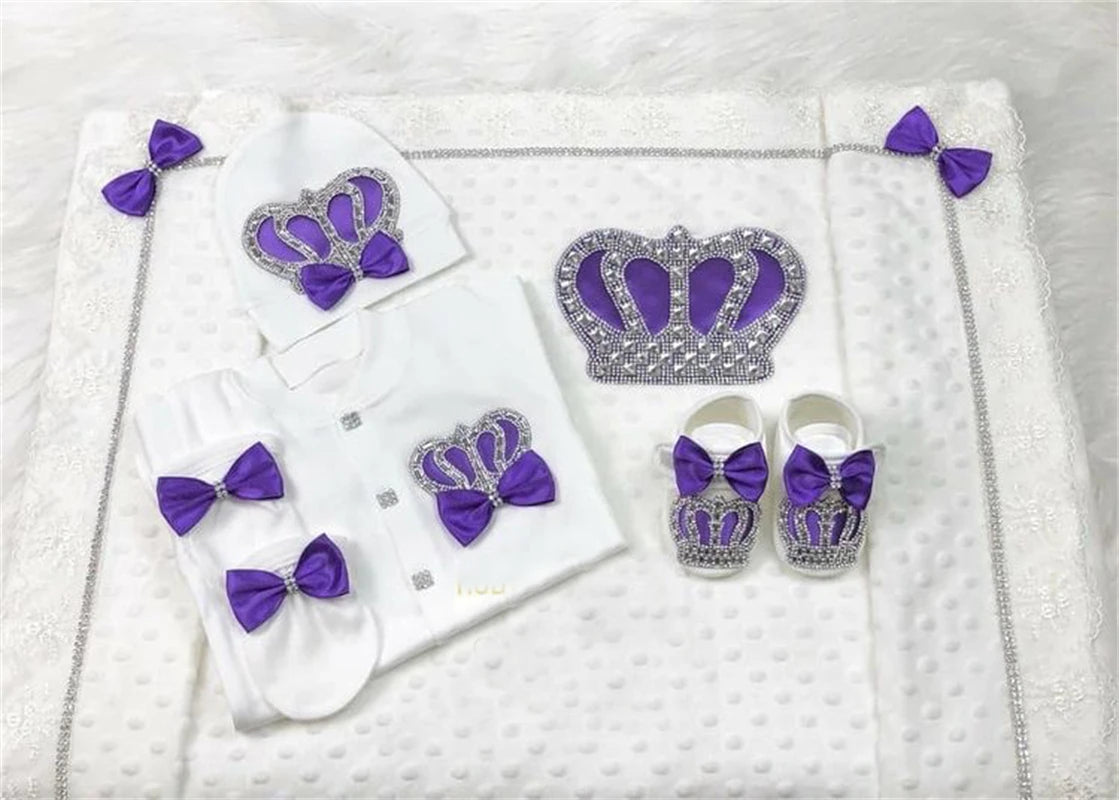 Designer Newborn Baby Cotton Clothing Set in One Pack childrensterritory