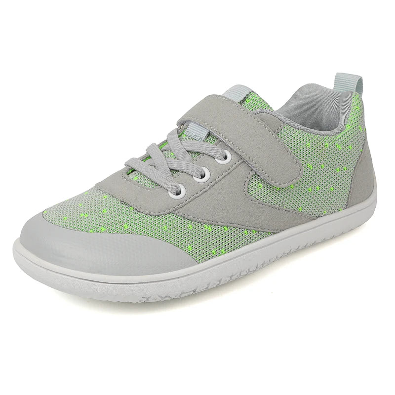Kids Breathable Hook and Loop Ankle Boots for Boys Girls
