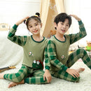 Kids Boys Girls Cartoon Print Tops + Pants Sets Sleepwear childrensterritory