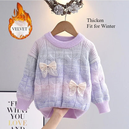 Kids’ Long-Sleeve Casual Soft &amp; Warm Sweater