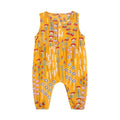 Floral Sleeveless Cotton Bodysuits for Baby Girl childrensterritory