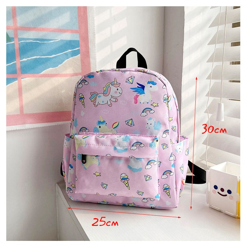 Personalized Embroidered Kids Cartoon Travel Backpack Daypack childrensterritory
