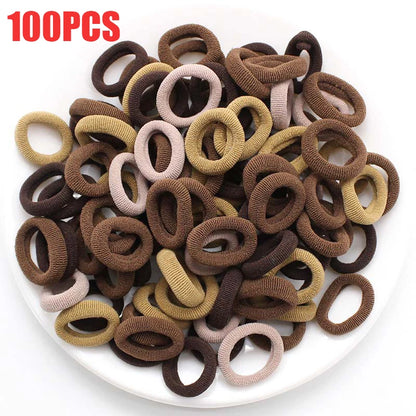 100/300/500 pcs Colorful Elastic Hair Bands for Girls childrensterritory