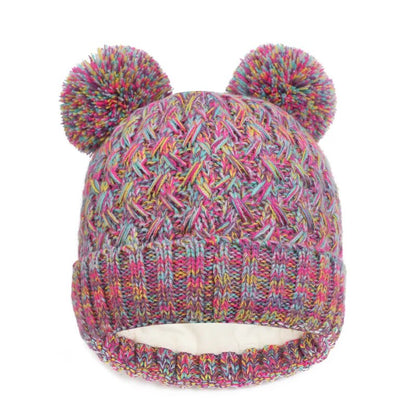 Thick Knitting Warm Baby/Kids Hat Gloves Scarf Set childrensterritory