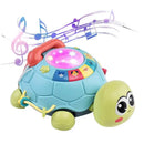 Montessori Musical Turtle Toy With Lights For Baby childrensterritory