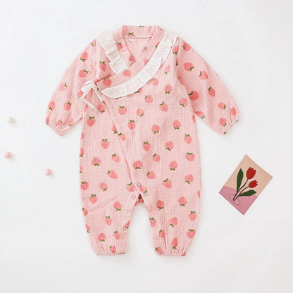 Newborn Baby Cotton Rompers/One-piece