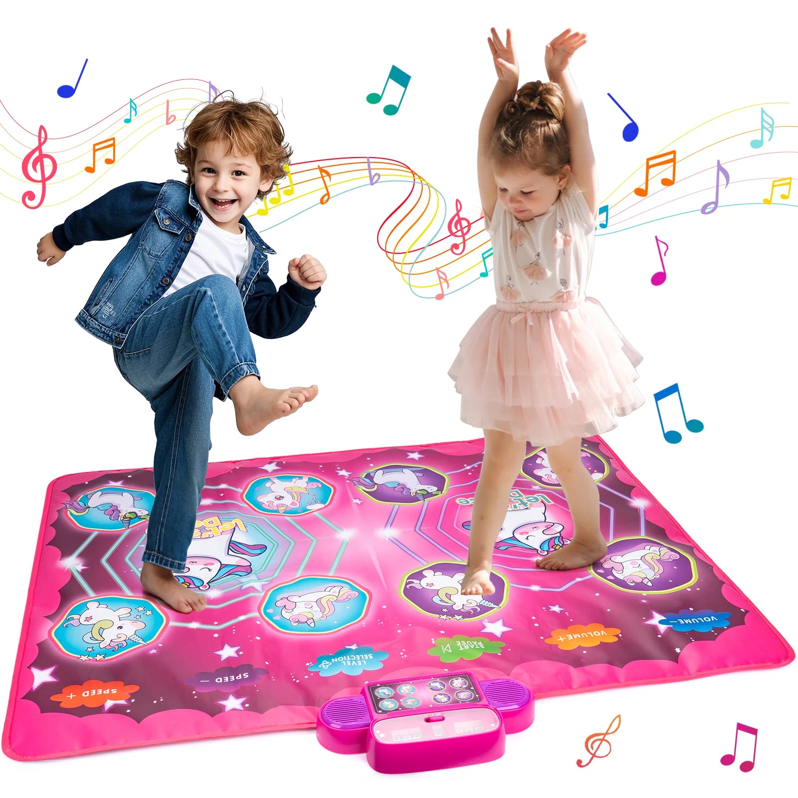 Kids Interactive Musical Floor Mat for Dance and Play Activities childrensterritory