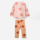 Little Girls Cartoon Bear Design T shirt+Pants Sets for Autumn childrensterritory