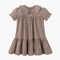Kids Boys Girls Plaid Matching Summer Clothing Sets childrensterritory