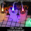 1.5m Portable Halloween LED String Lights or Home Decor
