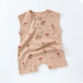 Baby Girl Printed 2pcs Top and Shorts Outfit Set for Summer childrensterritory