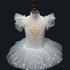 Kids Girls Sequined Ballet Leotard Tutu Dresses childrensterritory