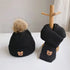 2Pcs Cute Bear Embroidery Baby Hats and Scarf Set childrensterritory