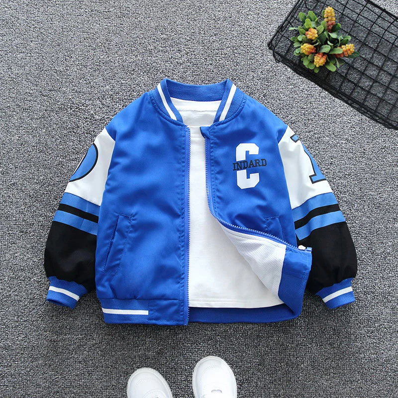 Kids' Long-Sleeved Stylish Winter Jacket