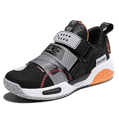Kids Lightweight Running Velcro Design Sports Sneakers childrensterritory