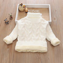 Kids Boy Girl Thick Knitted Turtleneck Sweaters childrensterritory