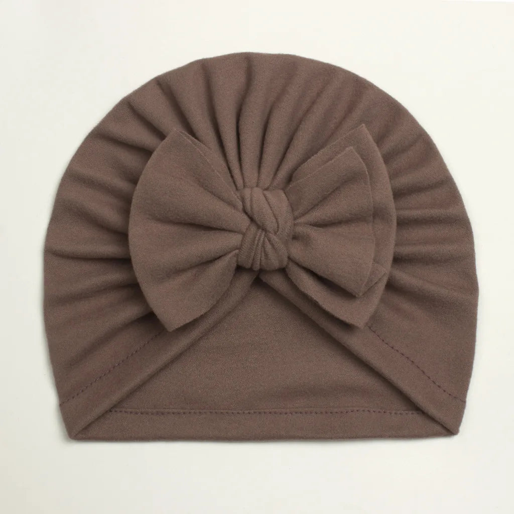 Baby Boys/Girls Bow Knotted Beanie/Photography Props