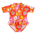 Toddler/Baby Girl Ruffle Printed One Piece Swimsuits