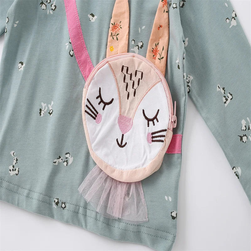 Full Sleeves Real Bag Design T-Shirts For Girls