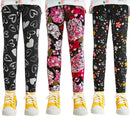 Kids Girl Floral Print Slim Fit Leggings/Trousers childrensterritory