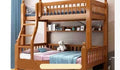 Space Saver Wooden Bunk Bed with Staircase and Storage childrensterritory