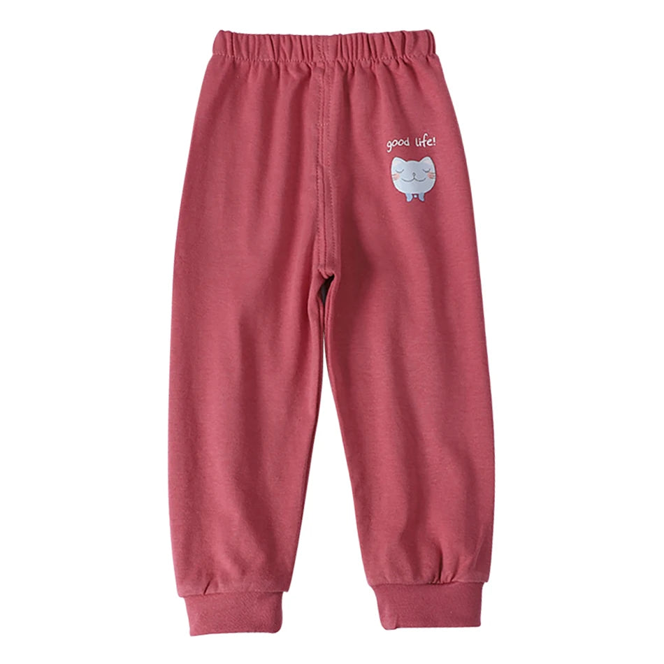 Kids' Cartoon Print Casual Long Pants