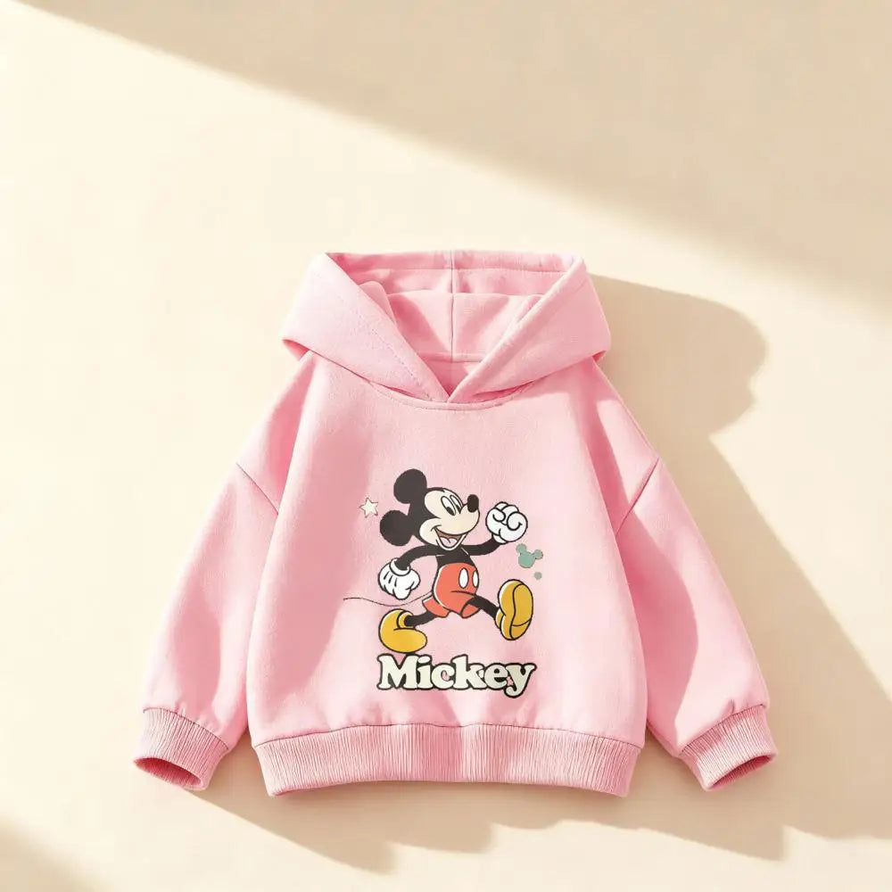 Kids' Long-Sleeved Cartoon Design Winter Hoodies