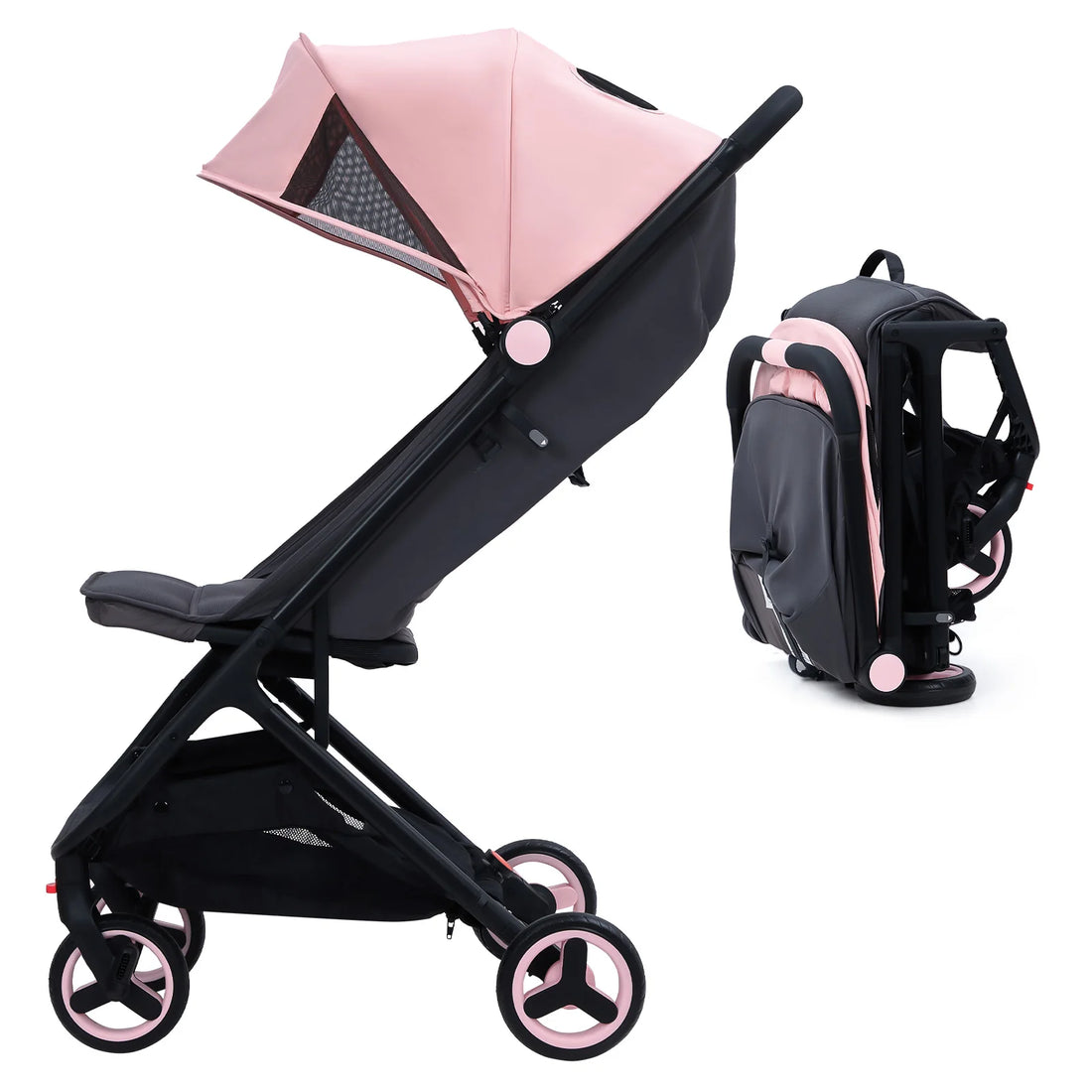 Easy Fold Lightweight Baby Stroller for Smooth Travel childrensterritory