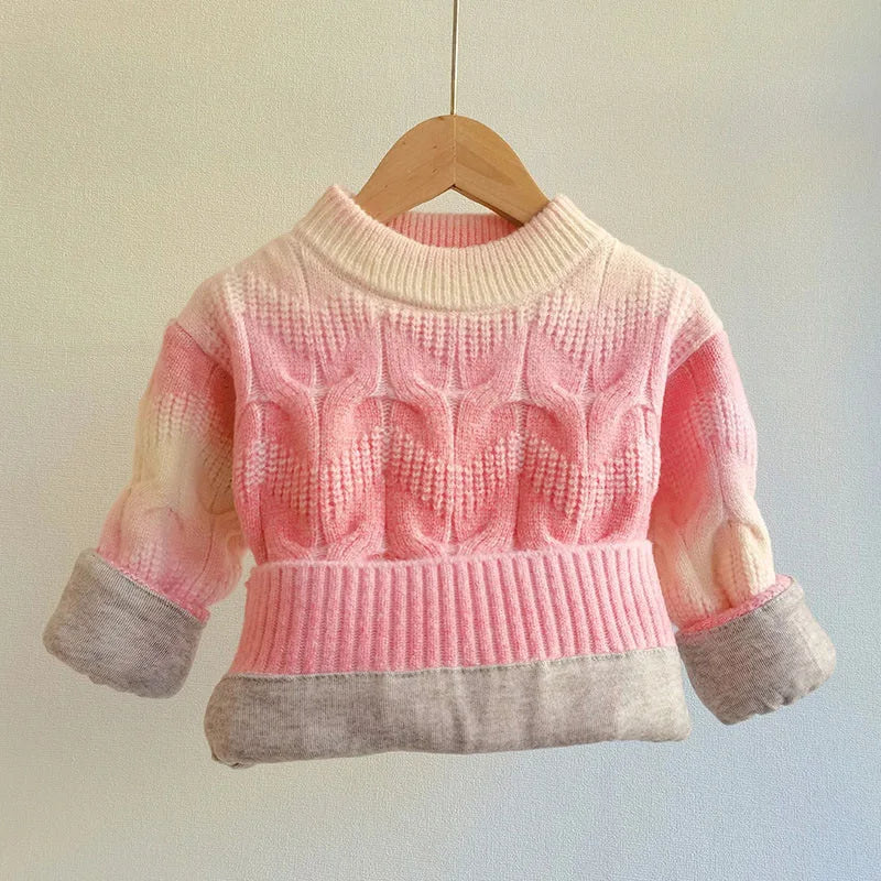 Kids’ Long-Sleeve Casual Soft & Warm Sweater