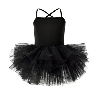 Tulle Puffy Tiered Long Tail Flower Girl Dresses For Wedding Party