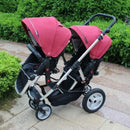 Two-way Multifunctional Twin Baby Stroller childrensterritory