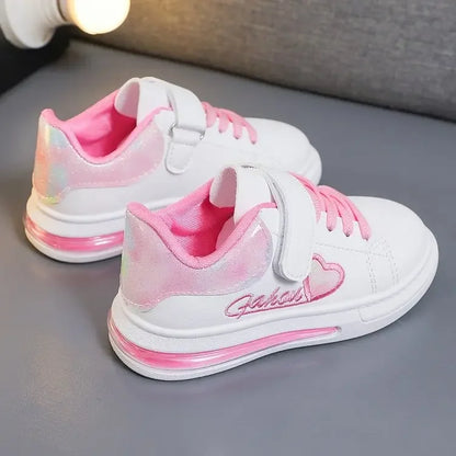 Kids Love Embroidery Princess Sports Shoes/Sneakers childrensterritory