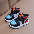 Star Pattern Colorful Plush Warm Kids Cotton Sneakers childrensterritory