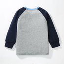 Kids Boys Cartoon Fox Embroidered Cotton T-shirts childrensterritory
