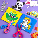 Kids 48 Piece Handmade Cartoon Scrapbook Learning Toys childrensterritory