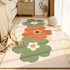 Nordic Cute Flower Girl Rugs for Bedroom, Large Area childrensterritory