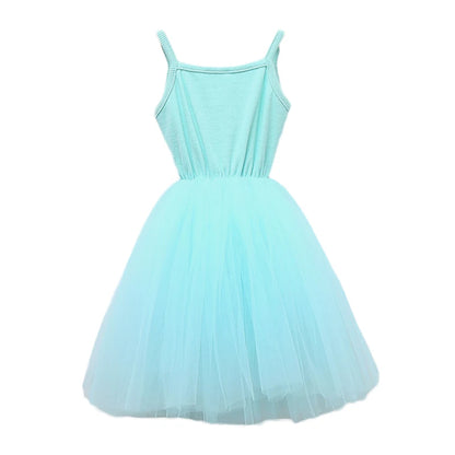 Sleeveless Puffy Cotton Tutu Dress For Baby Girls childrensterritory
