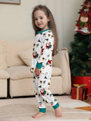 Kids' Long-Sleeved Christmas Print Clothing Set childrensterritory