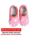 Cartoon Design Baby Beach Sneakers, Aqua Barefoot Shoes