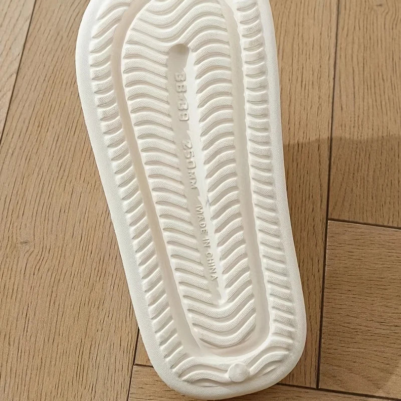 EVA Flat Heel Cat Print Comfortable Women's Slippers