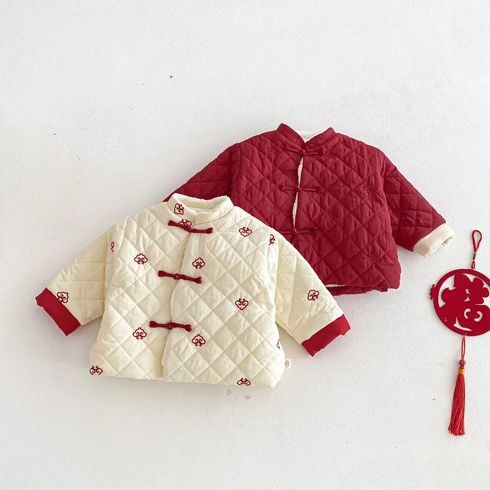 Girls’ Soft & Warm Elegant Winter Coat