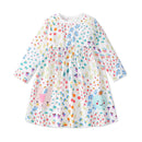 Cartoon Animals Embroidery Kids Girls Princess Frocks childrensterritory