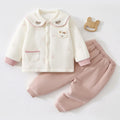 Baby Girls’ Long-Sleeve Warm Clothing Set childrensterritory