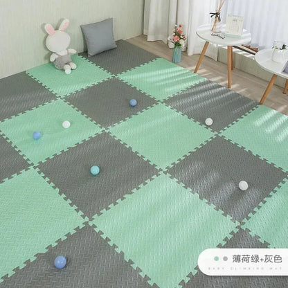 Soft Interlocking Puzzle Mat Play for Kids Room